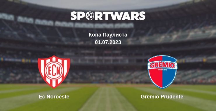 Ec Noroeste — Grêmio Prudente смотреть онлайн бесплатно 01.07.2023