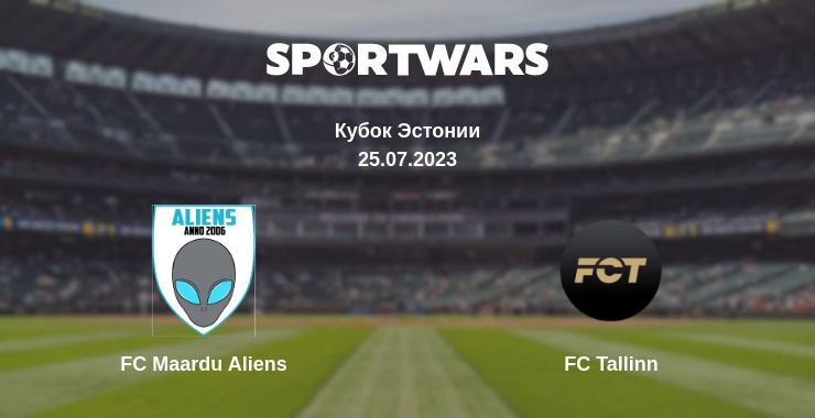 FC Maardu Aliens — FC Tallinn смотреть онлайн бесплатно 25.07.2023