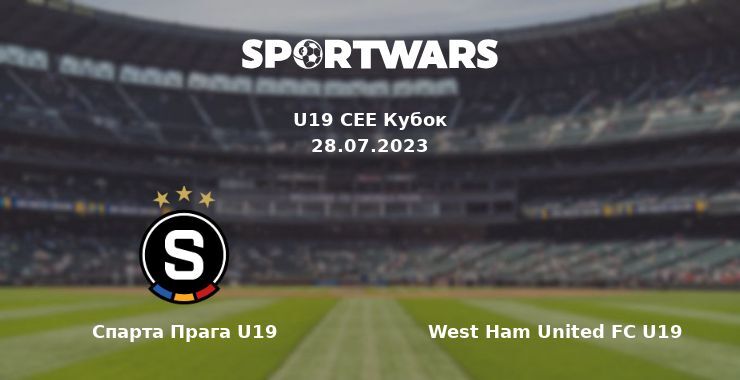 Спарта Прага U19 — West Ham United FC U19 смотреть онлайн бесплатно 28.07.2023