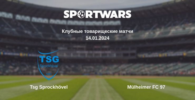 Tsg Sprockhövel — Mülheimer FC 97 смотреть онлайн бесплатно 14.01.2024