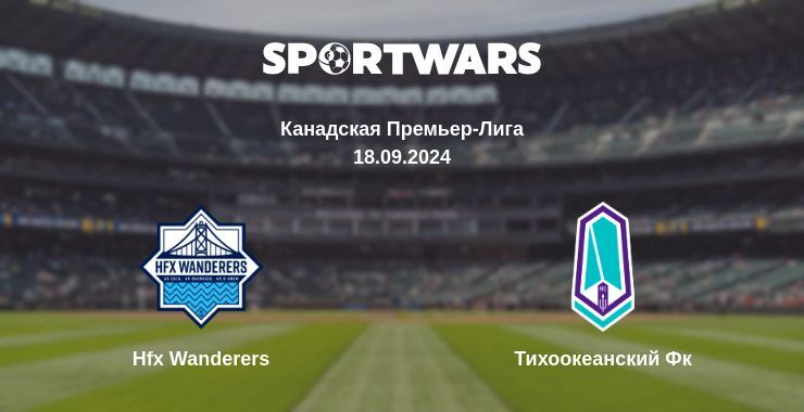 Результат матча Hfx Wanderers — Тихоокеанский Фк, 18.09.2024