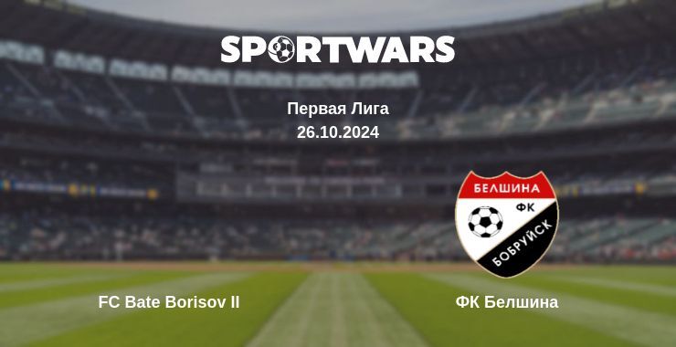 FC Bate Borisov II — ФК Белшина смотреть онлайн бесплатно 27.10.2024