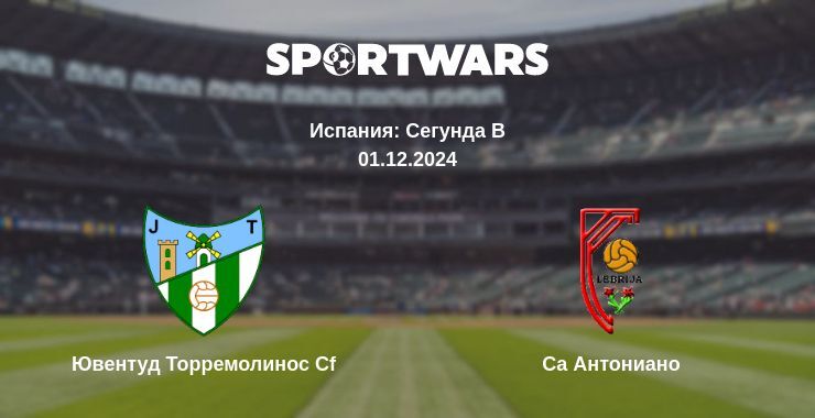 Ювентуд Торремолинос Cf — Ca Антониано смотреть онлайн бесплатно 01.12.2024