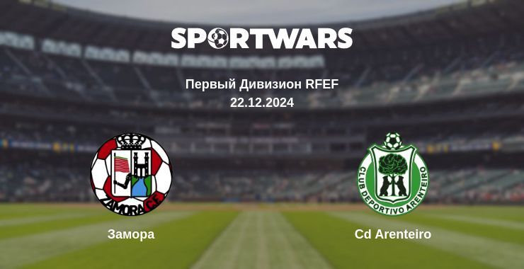 Замора — Cd Arenteiro смотреть онлайн прямую трансляцию, 22.12.2024