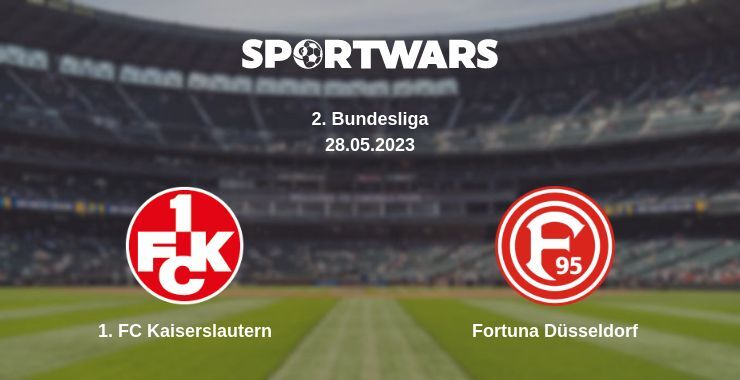 1. FC Kaiserslautern — Fortuna Düsseldorf watch online for free 28.05.2023