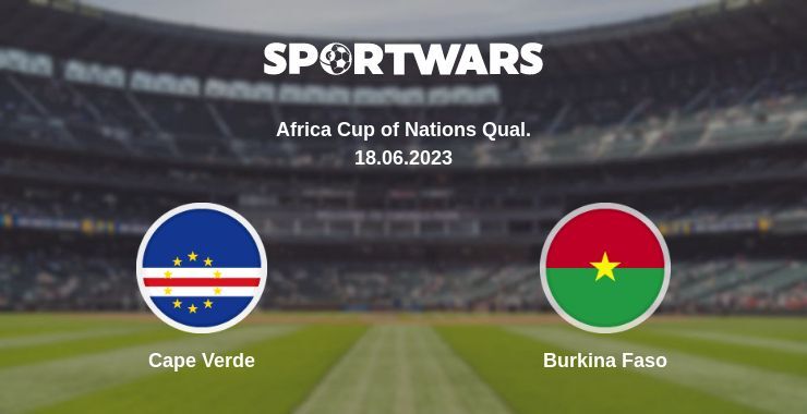 Cape Verde — Burkina Faso watch online for free 18.06.2023