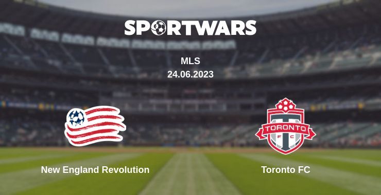 New England Revolution — Toronto FC watch online for free 24.06.2023