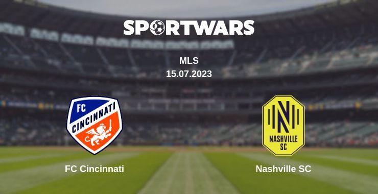 FC Cincinnati — Nashville SC watch online for free 15.07.2023