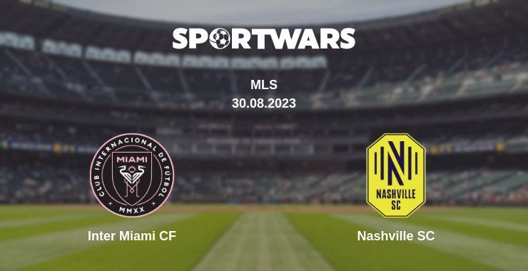 Inter Miami CF — Nashville SC watch online for free 30.08.2023