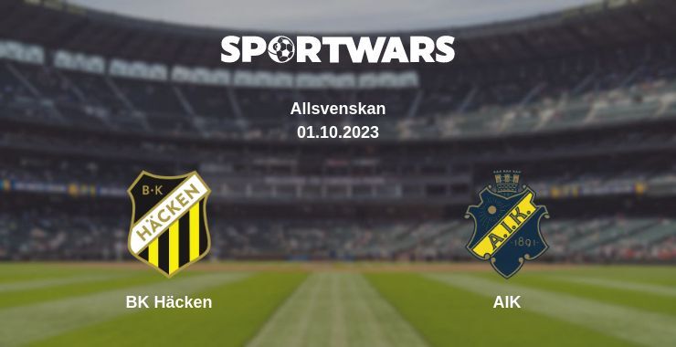 BK Häcken — AIK watch online for free 01.10.2023