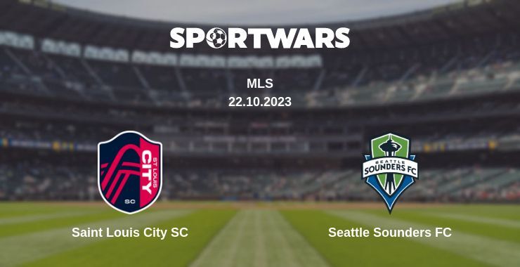 Saint Louis City SC — Seattle Sounders FC watch online for free 22.10.2023