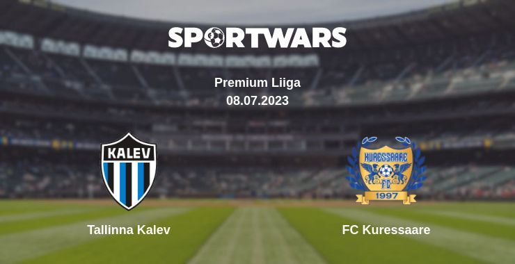 Tallinna Kalev — FC Kuressaare watch online for free 08.07.2023