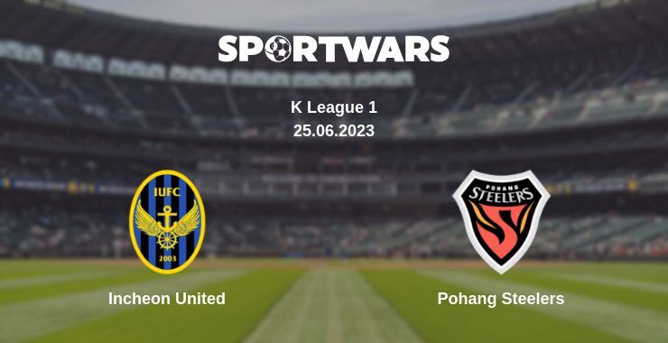 Incheon United — Pohang Steelers watch online for free 25.06.2023