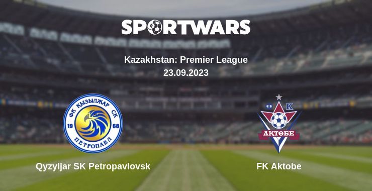 Qyzyljar SK Petropavlovsk — FK Aktobe watch online for free 23.09.2023