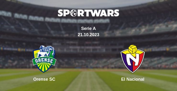 Orense SC — El Nacional watch online for free 21.10.2023