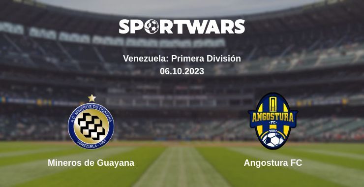 Mineros de Guayana — Angostura FC watch online for free 06.10.2023