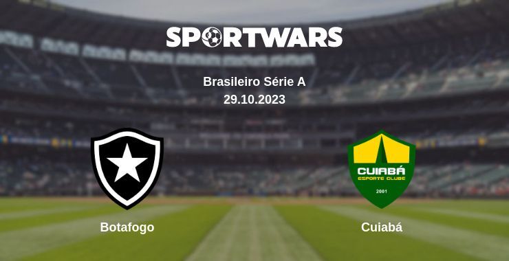 Botafogo — Cuiabá watch online for free 29.10.2023