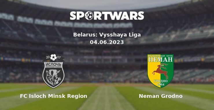 FC Isloch Minsk Region — Neman Grodno watch online for free 04.06.2023