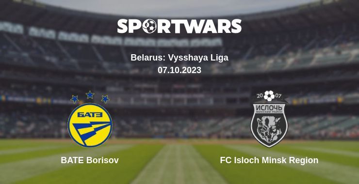 BATE Borisov — FC Isloch Minsk Region watch online for free 07.10.2023