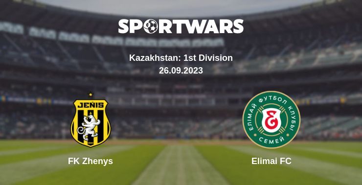 FK Zhenys — Elimai FC watch online for free 26.09.2023