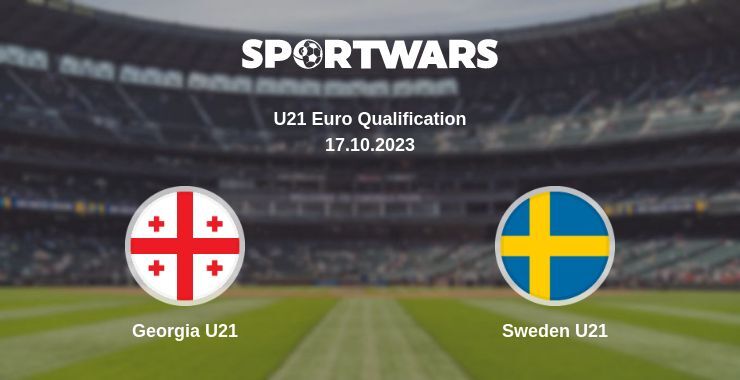 Georgia U21 — Sweden U21 watch online for free 17.10.2023