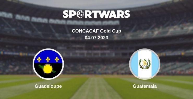 Result of the Guadeloupe — Guatemala match, 04.07.2023