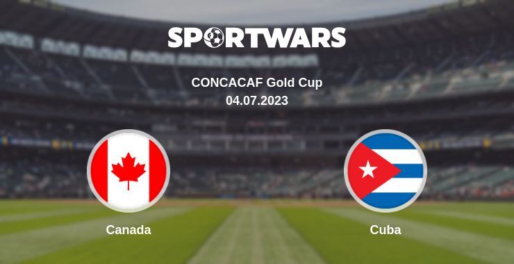 Result of the Canada — Cuba match, 04.07.2023