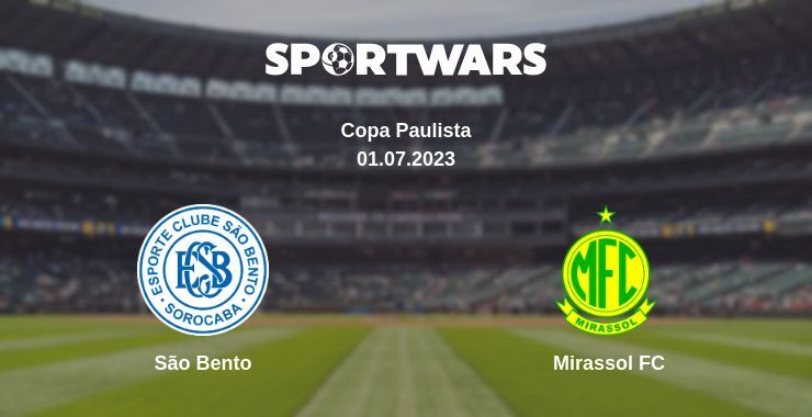 São Bento — Mirassol FC watch online for free 01.07.2023