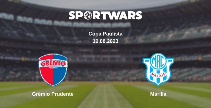 Grêmio Prudente — Marília watch online for free 19.08.2023