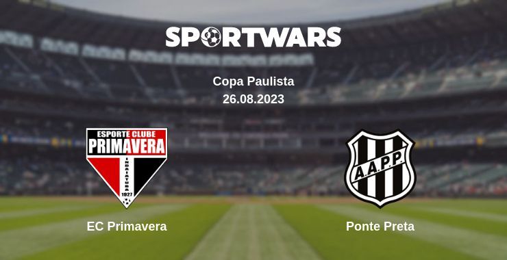 EC Primavera — Ponte Preta watch online for free 26.08.2023