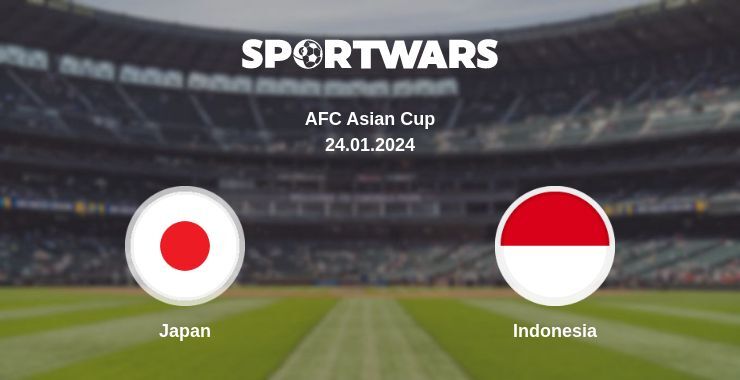 Result of the Japan — Indonesia match, 24.01.2024