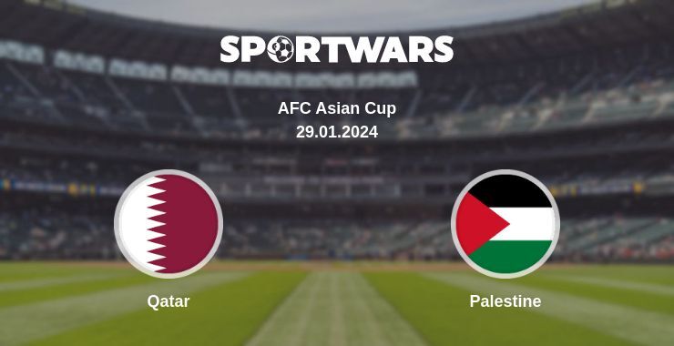 Result of the Qatar — Palestine match, 29.01.2024