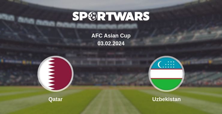 Qatar — Uzbekistan watch online for free 03.02.2024