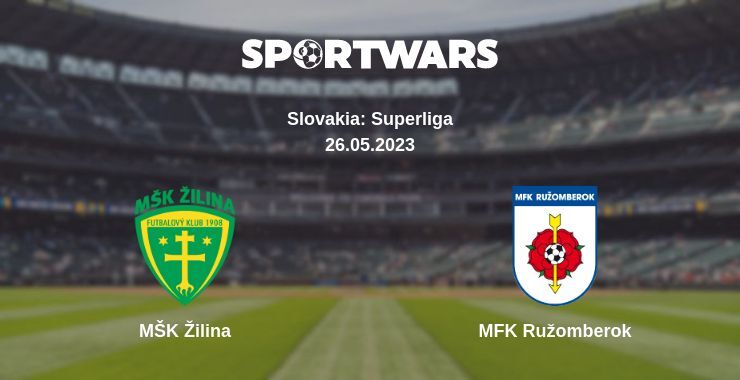 MŠK Žilina — MFK Ružomberok watch online for free 26.05.2023