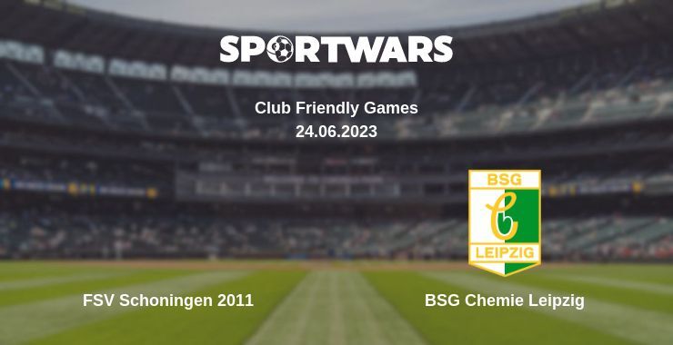 FSV Schoningen 2011 — BSG Chemie Leipzig watch online for free 24.06.2023