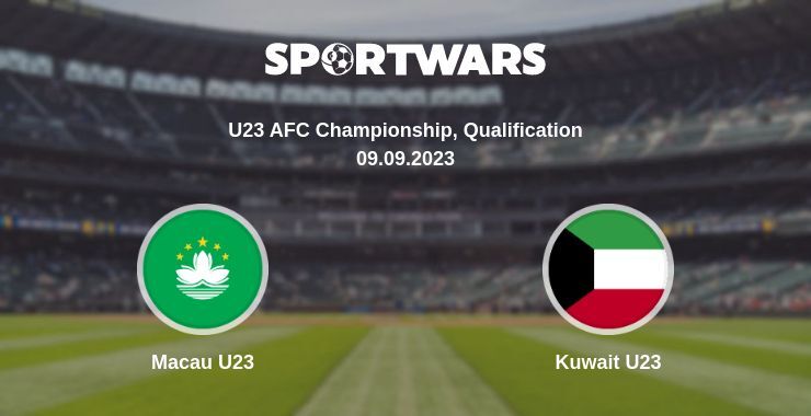 Macau U23 — Kuwait U23 watch online for free 09.09.2023