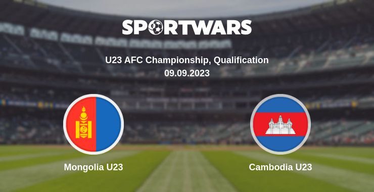 Mongolia U23 — Cambodia U23 watch online for free 09.09.2023