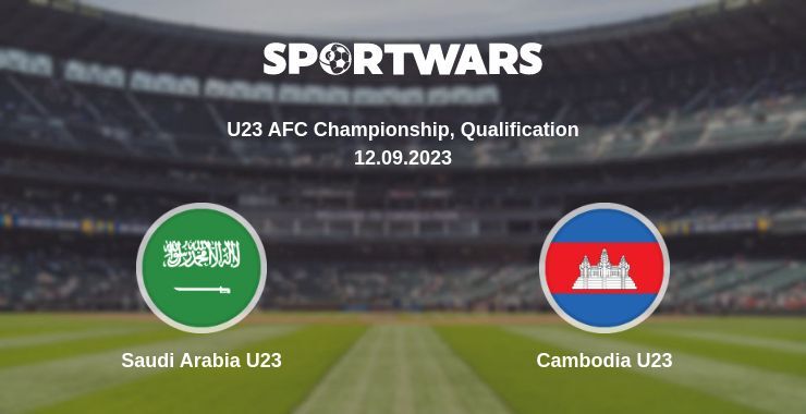 Saudi Arabia U23 — Cambodia U23 watch online for free 12.09.2023