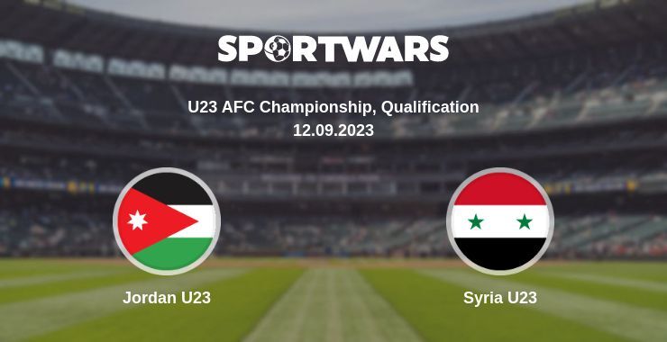 Jordan U23 — Syria U23 watch online for free 12.09.2023