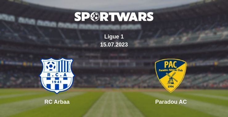 RC Arbaa — Paradou AC watch online for free 15.07.2023