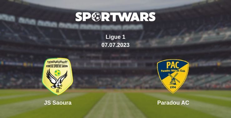 JS Saoura — Paradou AC watch online for free 07.07.2023