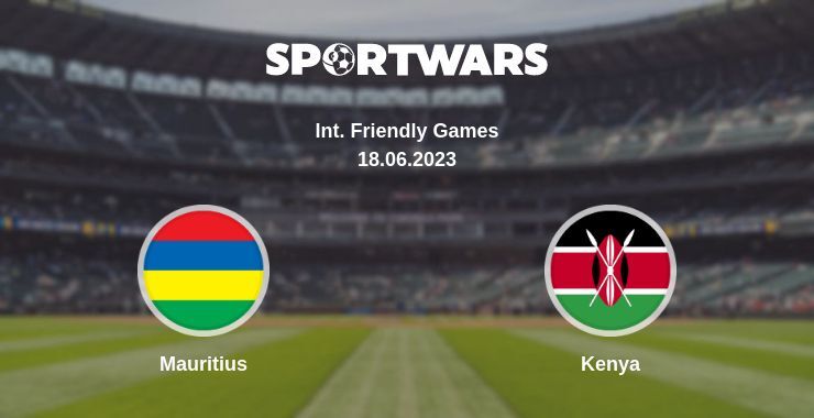 Result of the Mauritius — Kenya match, 18.06.2023