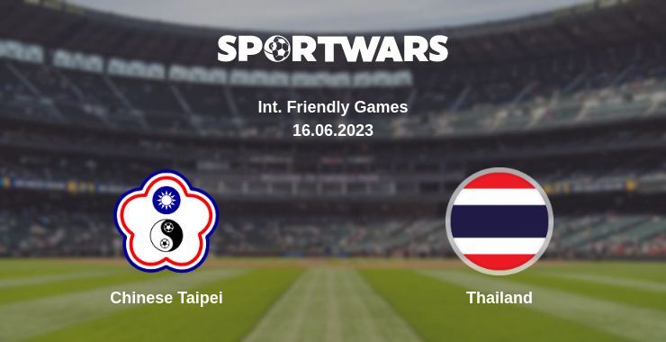 Chinese Taipei — Thailand, where to watch online broadcast, 16.06.2023