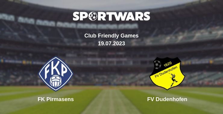 FK Pirmasens — FV Dudenhofen watch online for free 19.07.2023