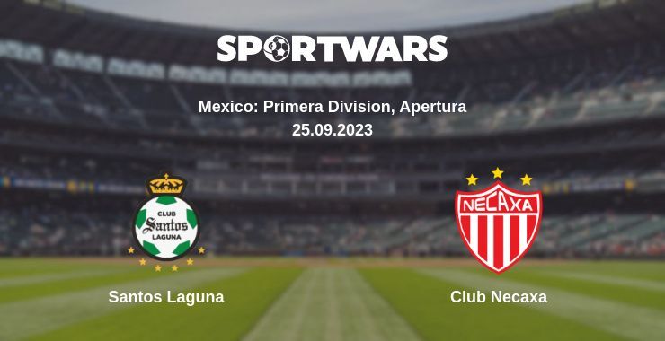 Santos Laguna — Club Necaxa watch online for free 25.09.2023