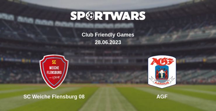 SC Weiche Flensburg 08 — AGF watch online for free 28.06.2023