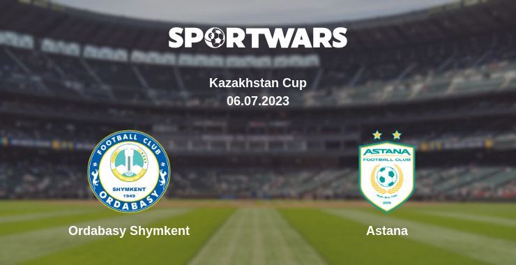 Ordabasy Shymkent — Astana watch online for free 06.07.2023