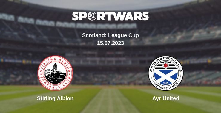 Stirling Albion — Ayr United watch online for free 15.07.2023