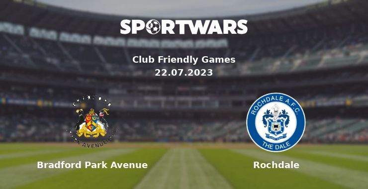 Bradford Park Avenue — Rochdale watch online for free 22.07.2023