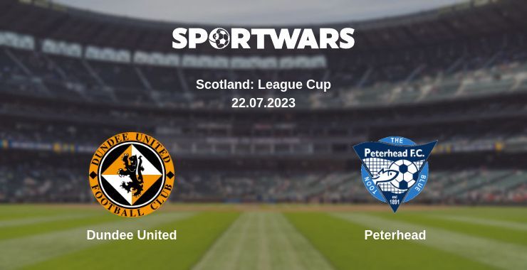 Dundee United — Peterhead watch online for free 22.07.2023